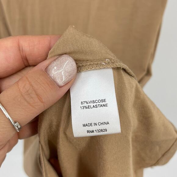 Helsa Tan Maxi Dress - Picture 12 of 12